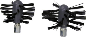 3404 4" propeller dryer vent/pellet brush w/plastic body